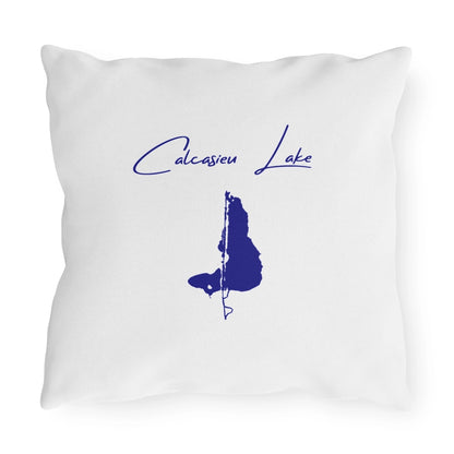 Louisiana  Calcasieu  Lake  Outdoor  Pillow  back  position  view  from  back  16  x  16.webp