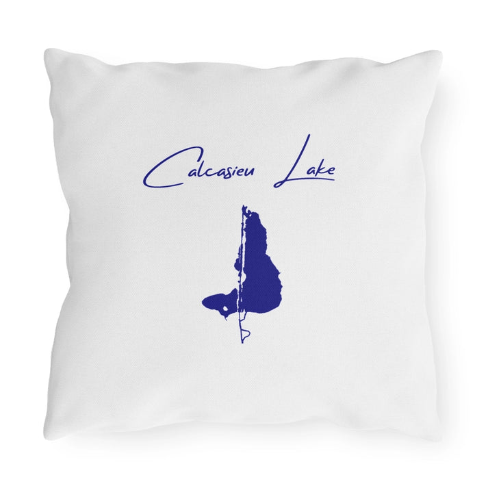 Louisiana  Calcasieu  Lake  Outdoor  Pillow  back  position  view  from  back  16  x  16.webp