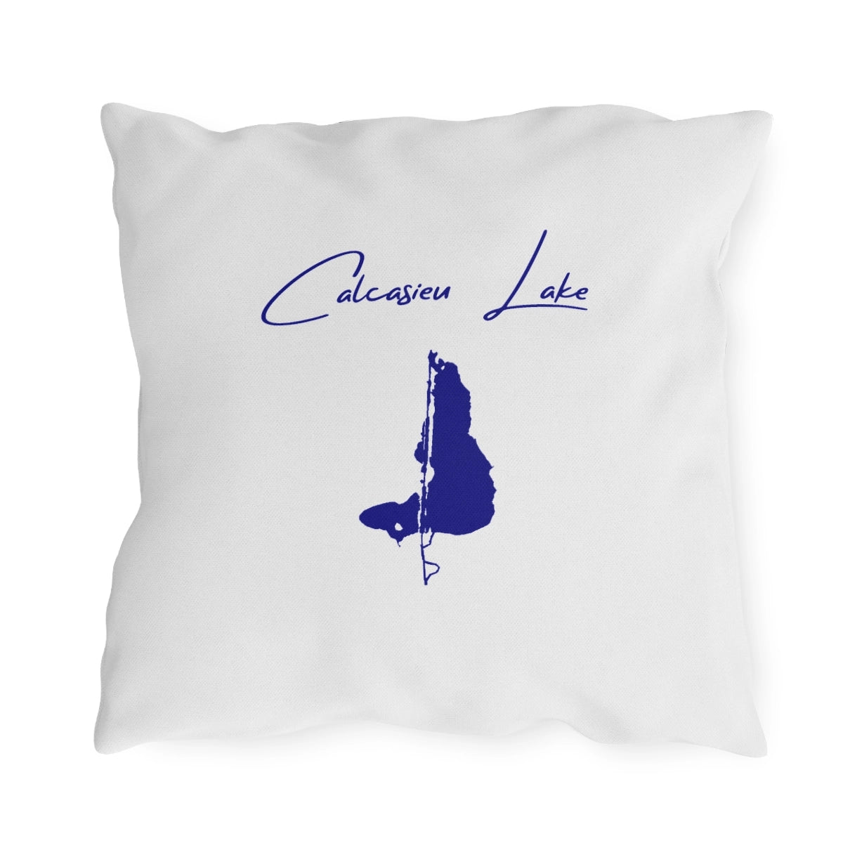 Louisiana  Calcasieu  Lake  Outdoor  Pillow  back  position  view  from  back  18  x  18.webp