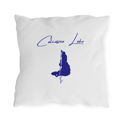 Louisiana  Calcasieu  Lake  Outdoor  Pillow  back  position  view  from  back  18  x  18.webp