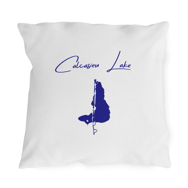 Louisiana  Calcasieu  Lake  Outdoor  Pillow  front  position  view  from  front  18  x  18.webp