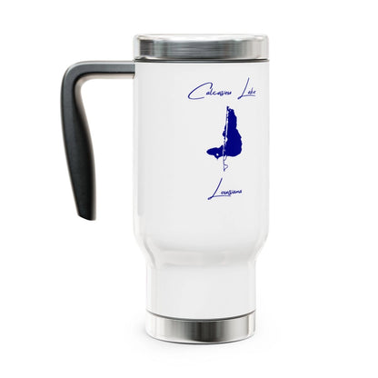 Louisiana  Calcasieu  Lake  Travel  Mug  other  position  view  from  left  14oz.webp