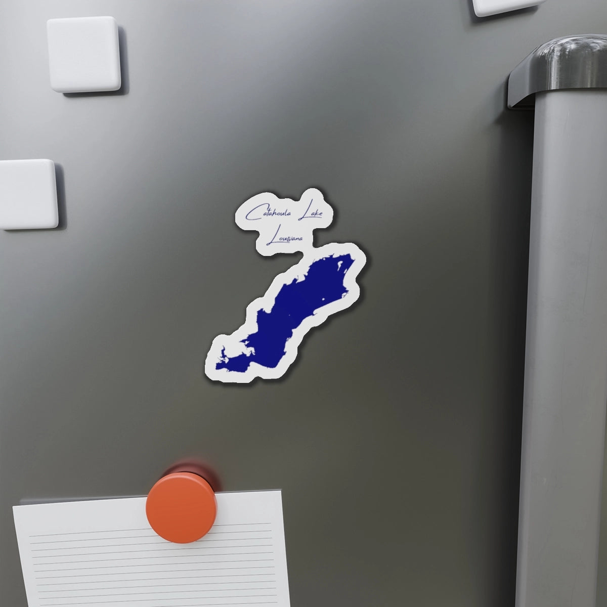 Louisiana  Catahoula  Lake  Die  Cut  Magnet  front  position  view  from  context-1  4  x  4.webp