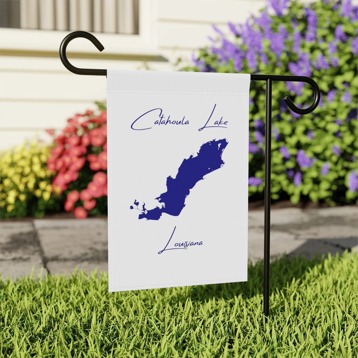 Louisiana  Catahoula  Lake  Garden  Banner  other  position  view  from  context-2  12''  x  18''.webp