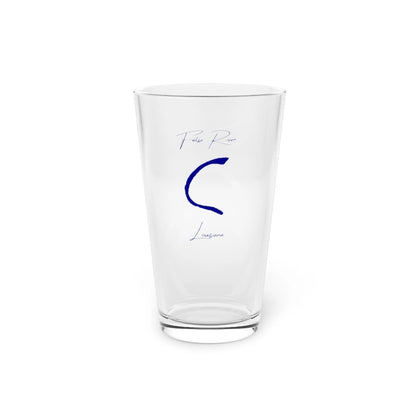 Louisiana  False  River  16oz  Pint  Glass  front  position  view  from  front  16oz.webp