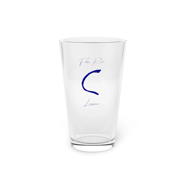 Louisiana  False  River  16oz  Pint  Glass  front  position  view  from  front  16oz.webp