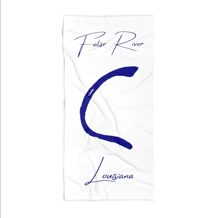 Louisiana  False  River  Beach  Towel  front  position  view  from  front  36  x  72.webp