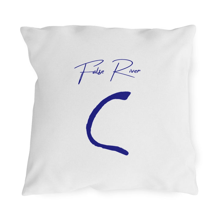 Louisiana  False  River  Outdoor  Pillow  front  position  view  from  front  18  x  18.webp