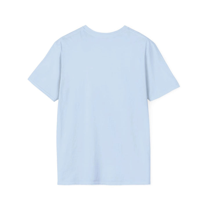 Louisiana  False  River  T-shirt  back  position  view  from  back  light  blue.webp