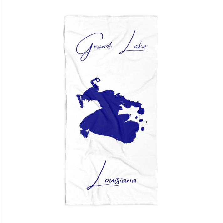 Louisiana  Grand  Lake  Beach  Towel  front  position  view  from  front  36  x  72.webp