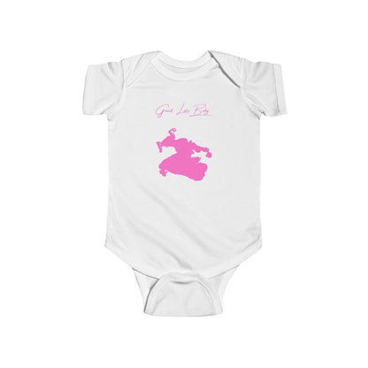 Louisiana  Grand  Lake  Onesie  front  position  view  from  front  white.webp