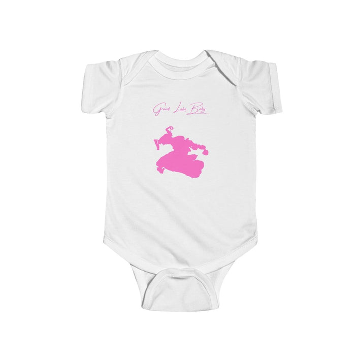 Louisiana  Grand  Lake  Onesie  front  position  view  from  front  white.webp