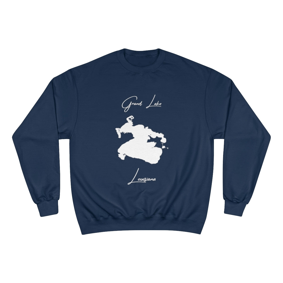 Louisiana  Grand  Lake  Sweatshirt  front  position  view  from  front  navy.webp