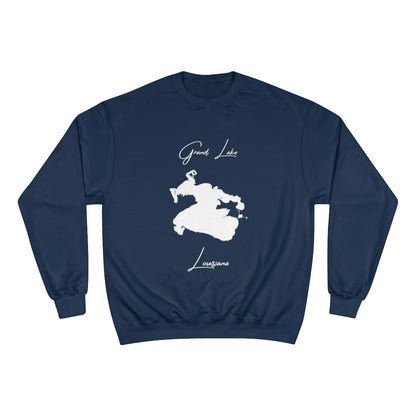 Louisiana  Grand  Lake  Sweatshirt  front  position  view  from  front  navy.webp