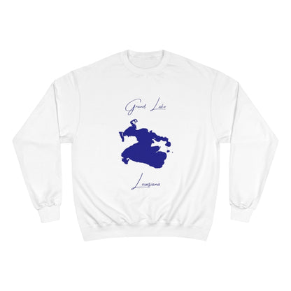 Louisiana  Grand  Lake  Sweatshirt  front  position  view  from  front  white.webp