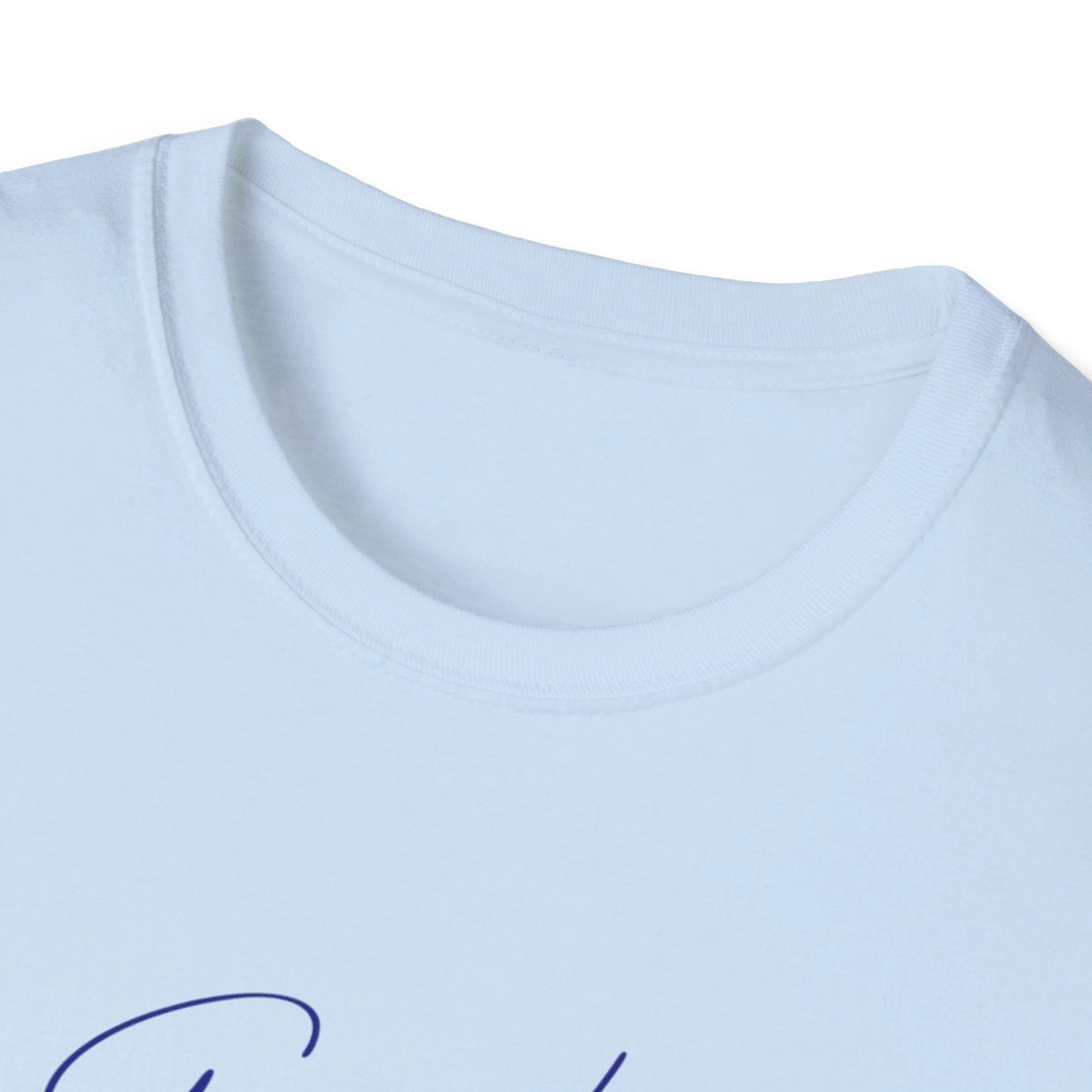 Louisiana  Grand  Lake  T-shirt  other  position  view  from  front-collar-closeup  light  blue.webp