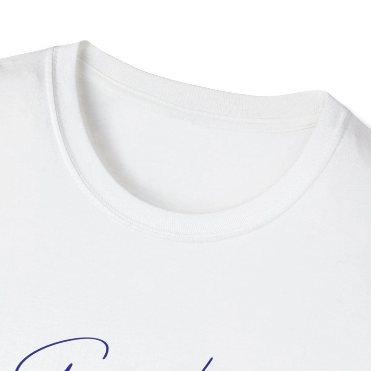 Louisiana  Grand  Lake  T-shirt  other  position  view  from  front-collar-closeup  white.webp