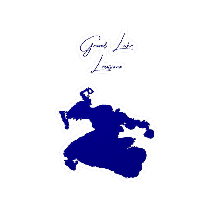 Louisiana  Grand  Lake  Vinyl  Decal  other  position  view  from  front  4  x  6.webp