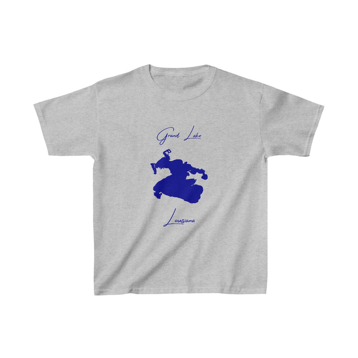 Louisiana  Grand  Lake  Youth  T-shirt  front  position  view  from  front  sport  grey.webp
