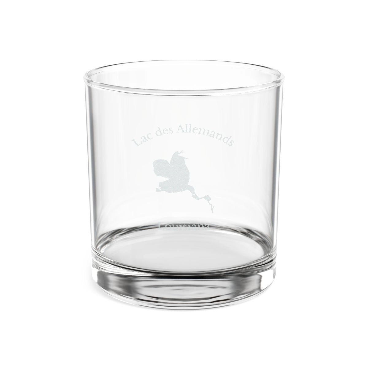 Louisiana  Lac  des  Allemands  Engraved  Whiskey  Glass  other  position  view  from  front  10.5oz.webp