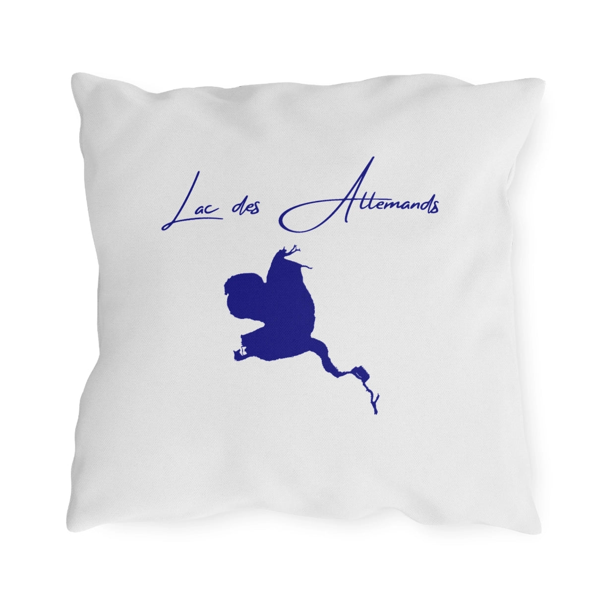 Louisiana  Lac  des  Allemands  Outdoor  Pillow  back  position  view  from  back  18  x  18.webp