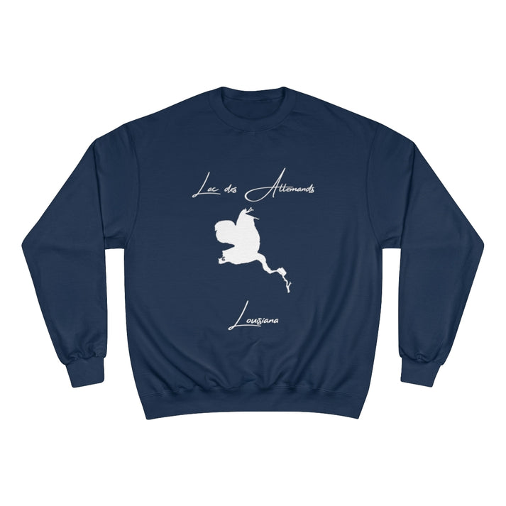 Louisiana  Lac  des  Allemands  Sweatshirt  front  position  view  from  front  navy.webp
