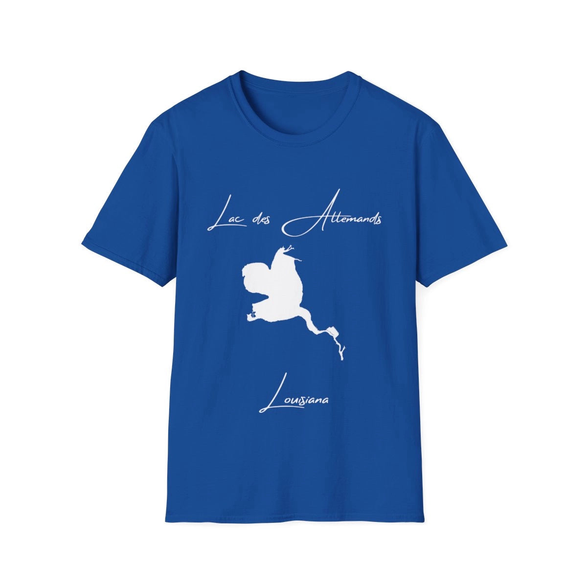 Louisiana  Lac  des  Allemands  T-shirt  front  position  view  from  front  royal.webp