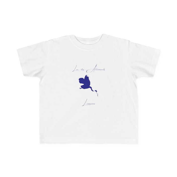 Louisiana  Lac  des  Allemands  Toddler  T-shirt  front  position  view  from  front  white.webp