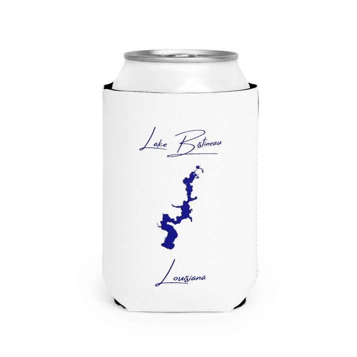 Louisiana  Lake  Bistineau  Can  Koozie  front  position  view  from  front-2  white.webp