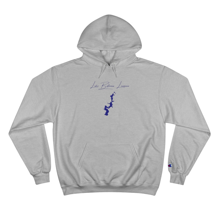Louisiana  Lake  Bistineau  Hoodie  front  position  view  from  front  light  steel.webp