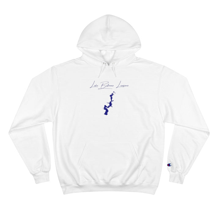 Louisiana  Lake  Bistineau  Hoodie  front  position  view  from  front  white.webp
