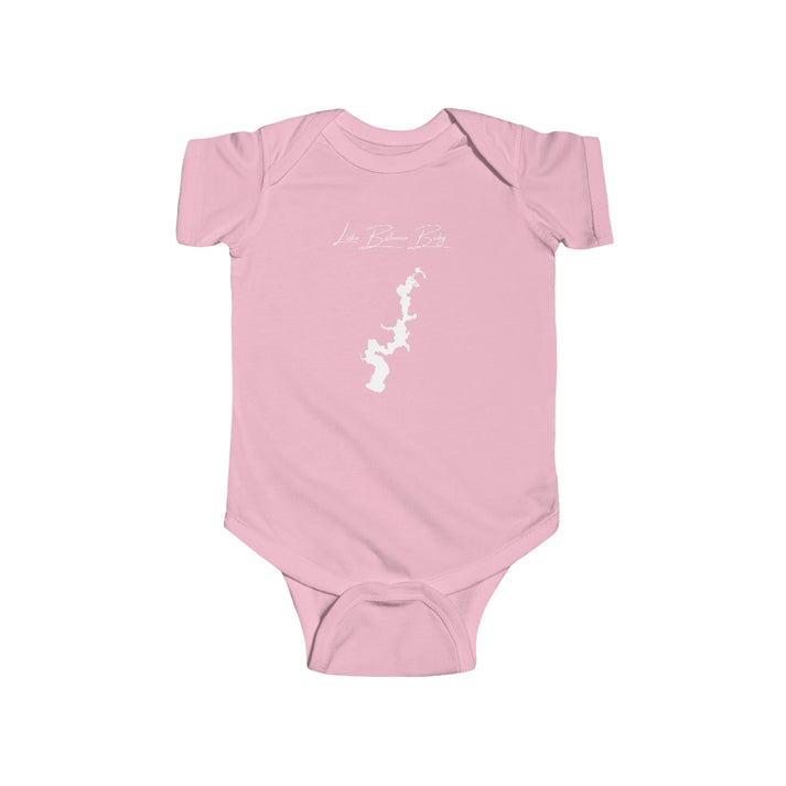 Louisiana  Lake  Bistineau  Onesie  front  position  view  from  front  pink.webp