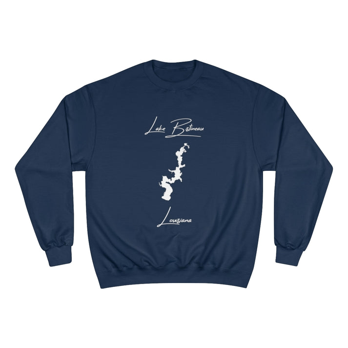 Louisiana  Lake  Bistineau  Sweatshirt  front  position  view  from  front  navy.webp