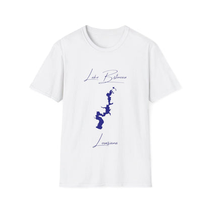 Louisiana  Lake  Bistineau  T-shirt  front  position  view  from  front  white.webp