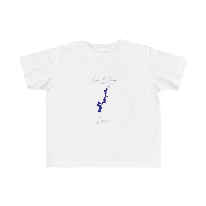 Louisiana  Lake  Bistineau  Toddler  T-shirt  front  position  view  from  front  white.webp