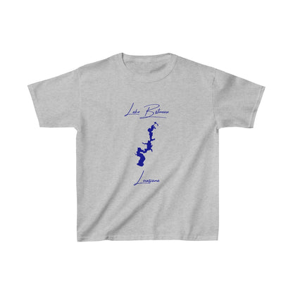 Louisiana  Lake  Bistineau  Youth  T-shirt  front  position  view  from  front  sport  grey.webp
