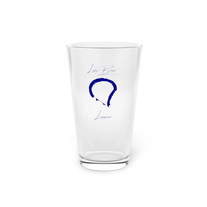 Louisiana  Lake  Bruin  16oz  Pint  Glass  front  position  view  from  front  16oz.webp