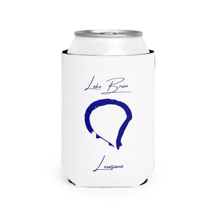 Louisiana  Lake  Bruin  Can  Koozie  front  position  view  from  front-2  white.webp