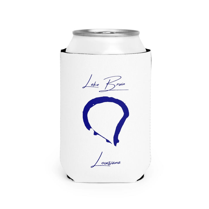 Louisiana  Lake  Bruin  Can  Koozie  front  position  view  from  front-2  white.webp