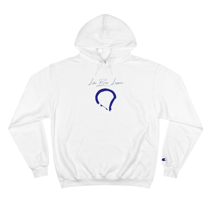 Louisiana  Lake  Bruin  Hoodie  front  position  view  from  front  white.webp