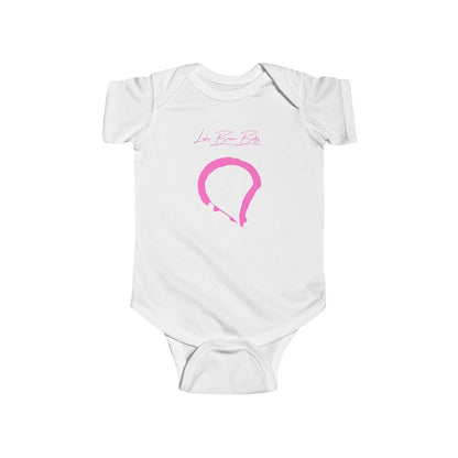 Louisiana  Lake  Bruin  Onesie  front  position  view  from  front  white.webp