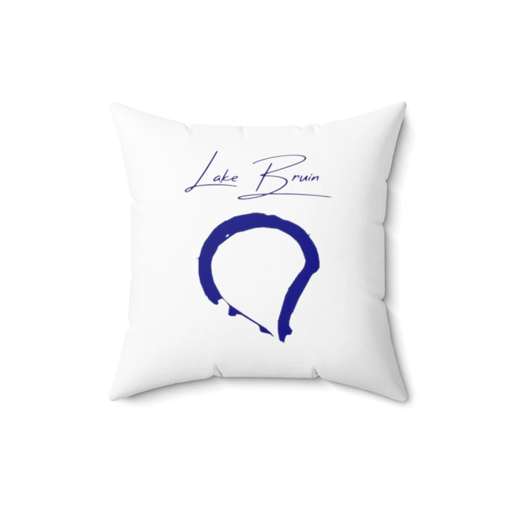 Louisiana  Lake  Bruin  Pillow  front  position  view  from  back  16  x  16.webp