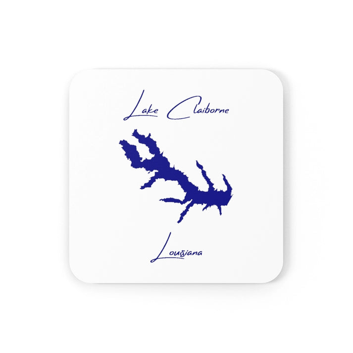 Louisiana  Lake  Claiborne  Coaster  Set  front  position  view  from  front  3.75  x  3.75.webp