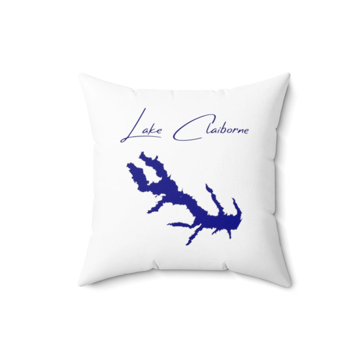 Louisiana  Lake  Claiborne  Pillow  front  position  view  from  front  16  x  16.webp