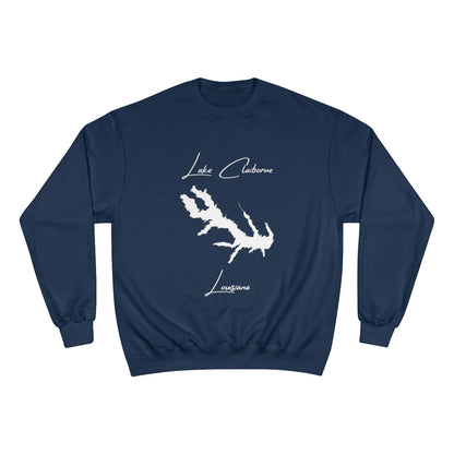 Louisiana  Lake  Claiborne  Sweatshirt  front  position  view  from  front  navy.webp