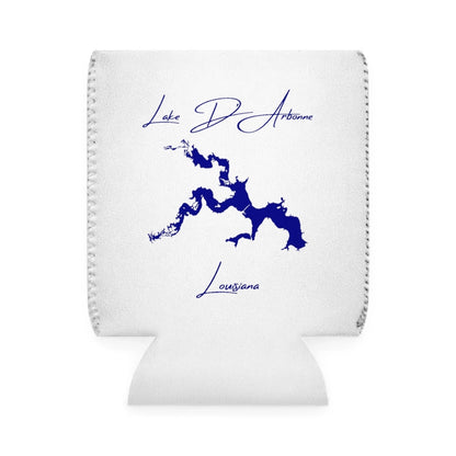 Louisiana  Lake  D'Arbonne  Can  Koozie  front  position  view  from  front-1  white.webp