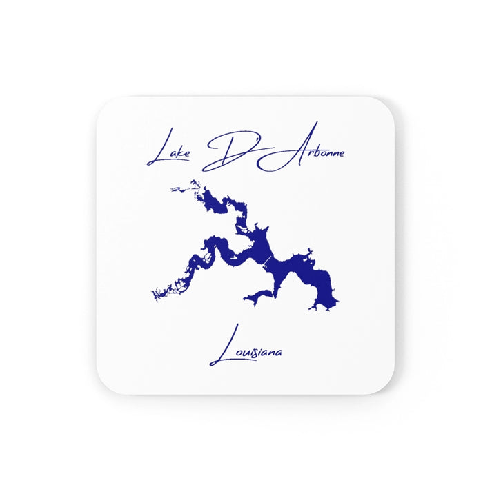 Louisiana  Lake  D'Arbonne  Coaster  Set  front  position  view  from  front  3.75  x  3.75.webp