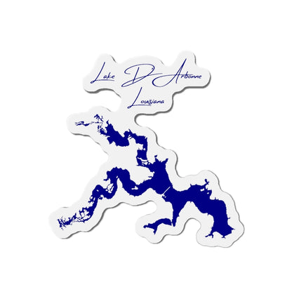 Louisiana  Lake  D'Arbonne  Die  Cut  Magnet  front  position  view  from  front  4  x  4.webp