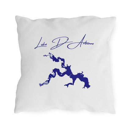 Louisiana  Lake  D'Arbonne  Outdoor  Pillow  back  position  view  from  back  18  x  18.webp