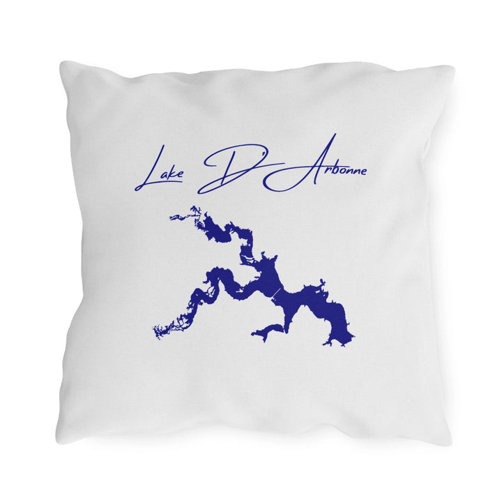 Louisiana  Lake  D'Arbonne  Outdoor  Pillow  back  position  view  from  back  18  x  18.webp